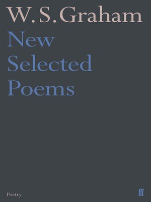 cover image of New Selected Poems of W. S. Graham